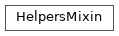 Inheritance diagram of pysmithchart.helpers.HelpersMixin
